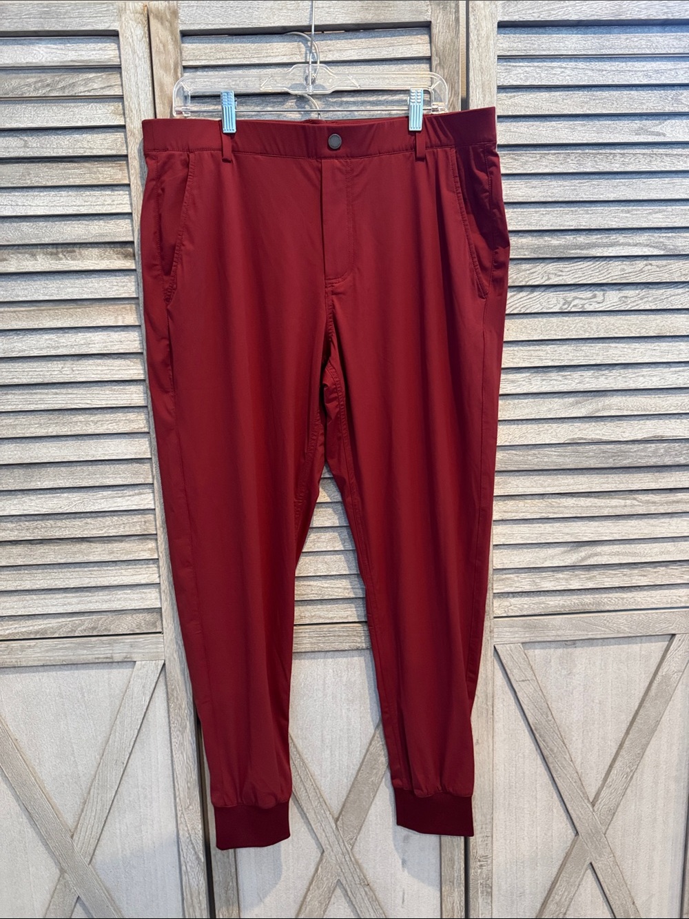 Redvanly Men's XL Red Bradley Pull On Performance Stretch Golf Pants